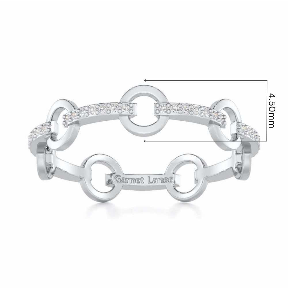 Imperial Idol Silver Ring - White Gold - Image 5