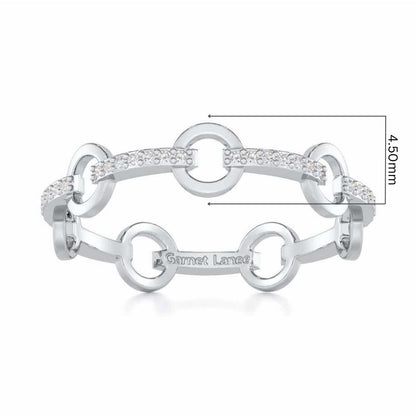 Imperial Idol Silver Ring - White Gold - Image 5