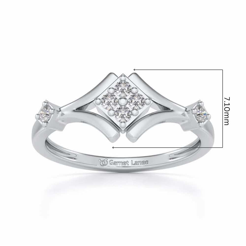 Relic Silver Ring - White Gold - Image 5