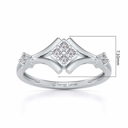 Relic Silver Ring - White Gold - Image 5