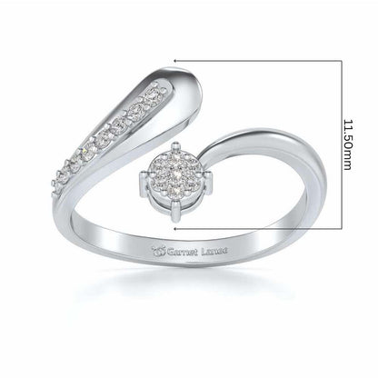 Chaitaly Silver Ring - White Gold - Image 5
