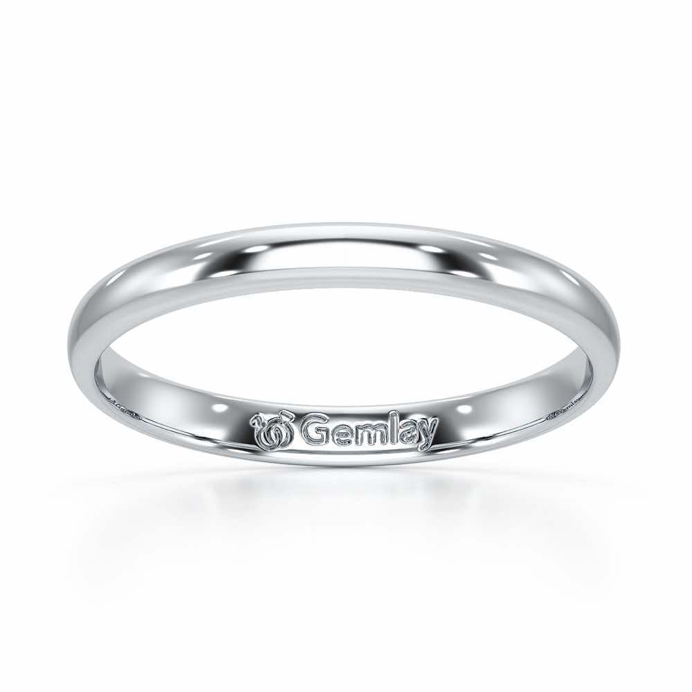 Vespera Silver Ring - White Gold - Image 2