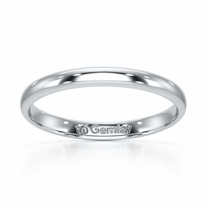 Vespera Silver Ring - White Gold - Image 2