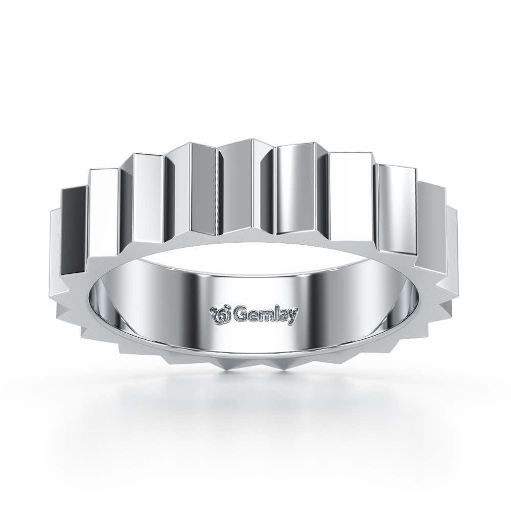 Selena Silver Ring - White Gold - Image 2