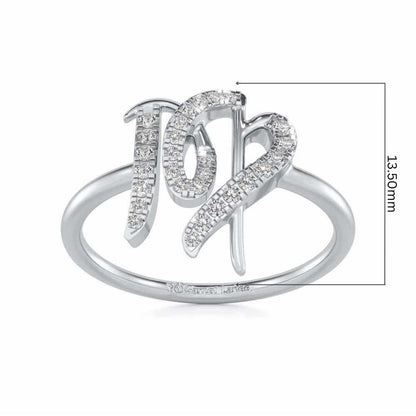 Shrewd Scorpio Silver Ring - White Gold - Image 5