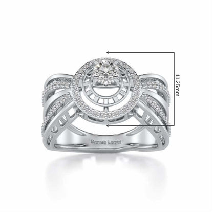 Kalyani Solitaire Ring - White Gold - Image 5