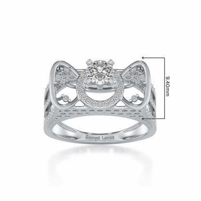 Brihasi Solitaire Ring - White Gold - Image 5