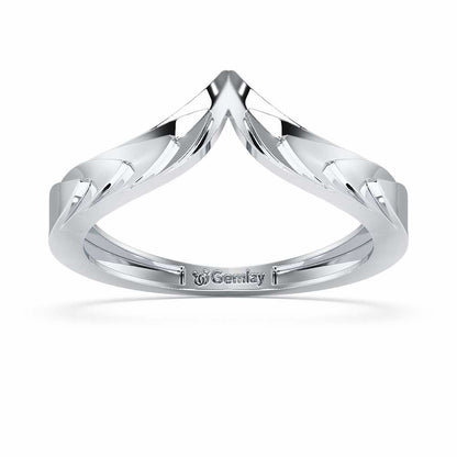 Eleanor Silver Ring - White Gold - Image 2