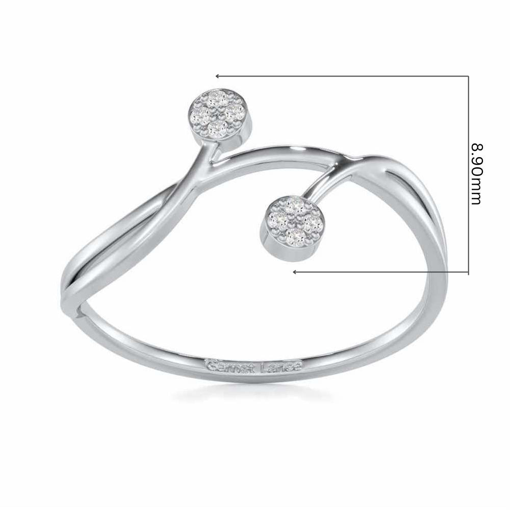 Timeless Treasure Silver Ring - White Gold - Image 5