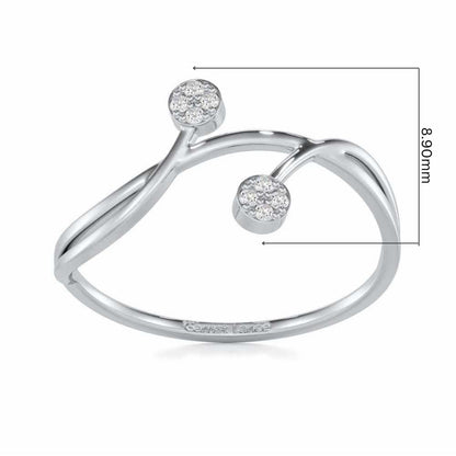 Timeless Treasure Silver Ring - White Gold - Image 5