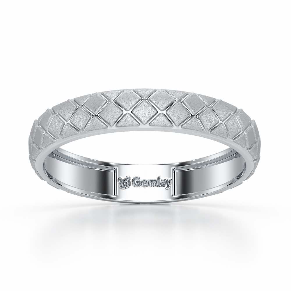 Marie Silver Ring - White Gold - Image 2
