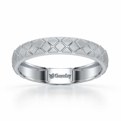 Marie Silver Ring - White Gold - Image 2