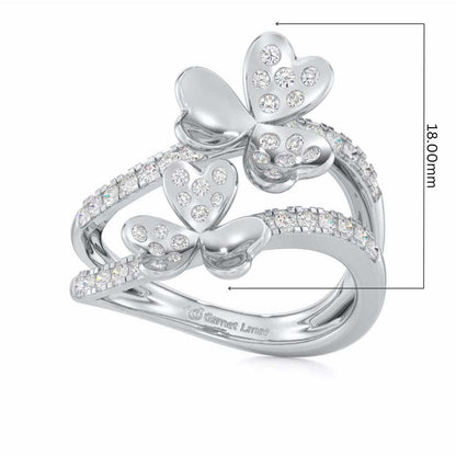 Sheen Symphony Silver Ring - White Gold - Image 5