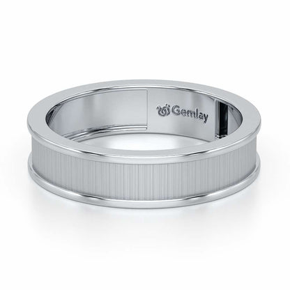 Camille Silver Ring - White Gold - Image 3