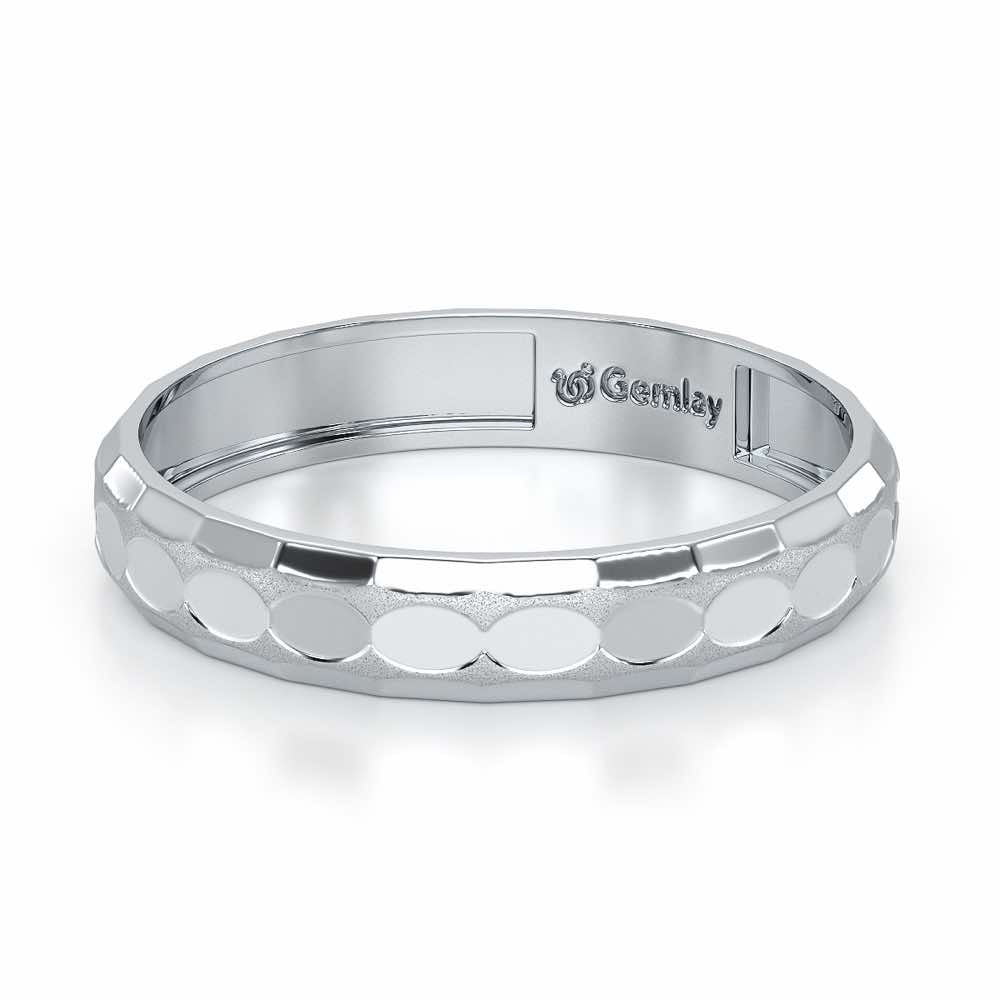 Talia Silver Ring - White Gold - Image 3