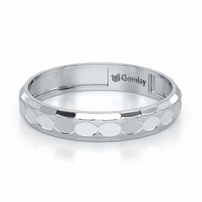 Talia Silver Ring - White Gold - Image 3