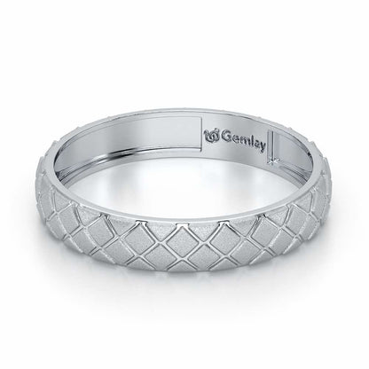 Marie Silver Ring - White Gold - Image 3