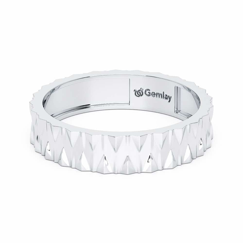 Noelle Silver Ring - White Gold - Image 3