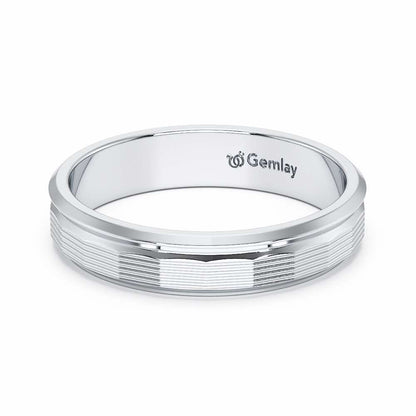 Elowen Silver Ring - White Gold - Image 3