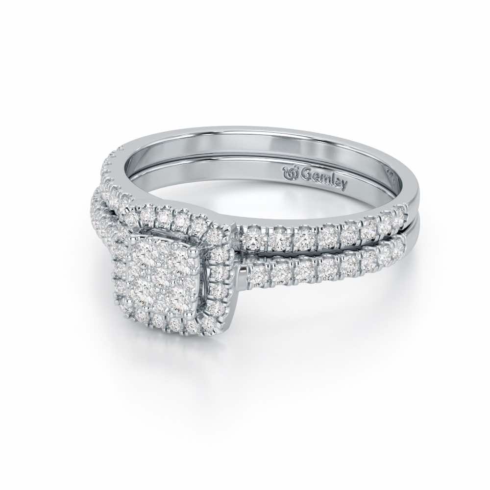 Bride Choice Silver Ring - White Gold - Image 3