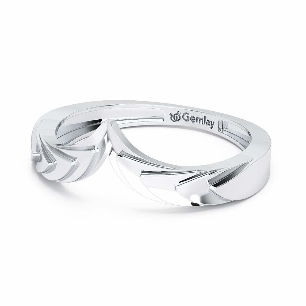 Eleanor Silver Ring - White Gold - Image 3