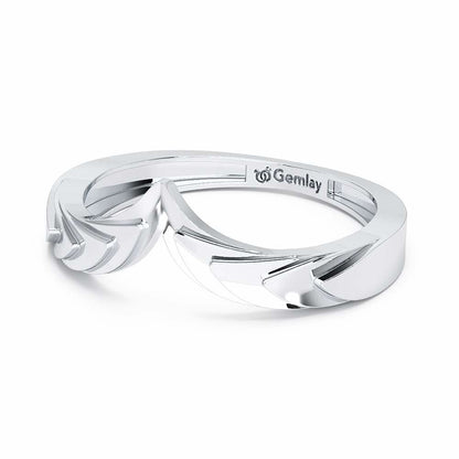 Eleanor Silver Ring - White Gold - Image 3
