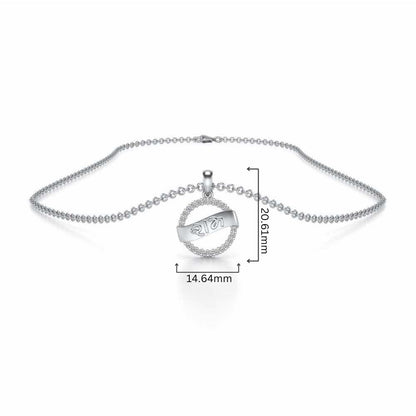 Shree-Ram Silver Pendant - White Gold - Image 4