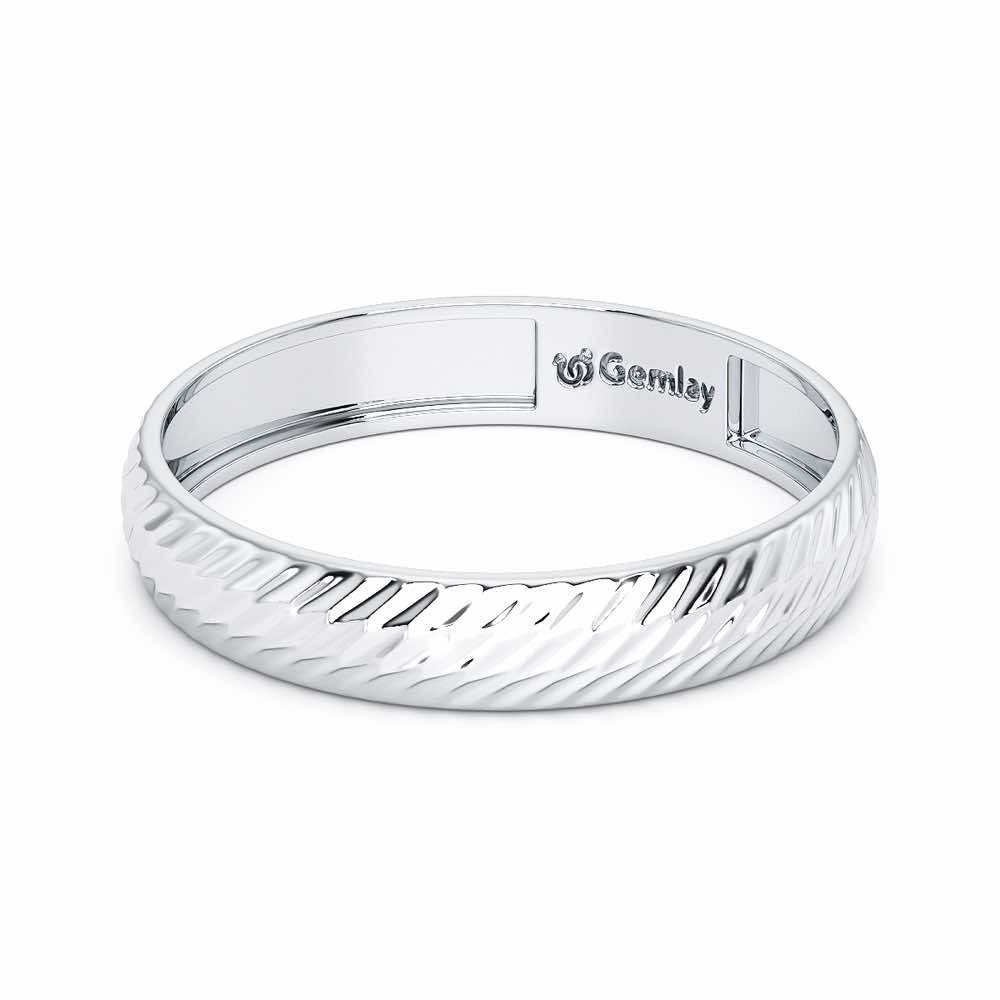 Lena Silver Ring - White Gold - Image 3