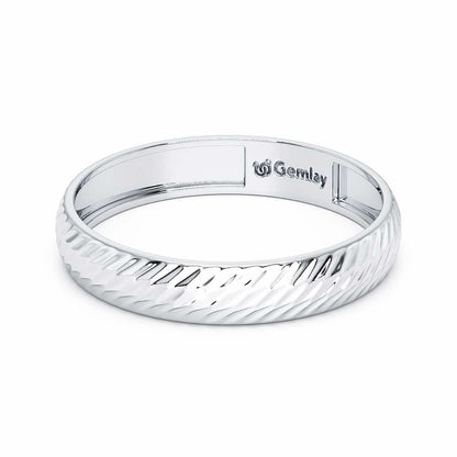 Lena Silver Ring - White Gold - Image 3