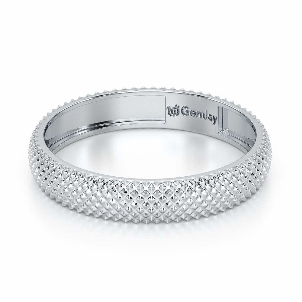 Melis Silver Ring - White Gold - Image 3