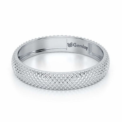 Melis Silver Ring - White Gold - Image 3