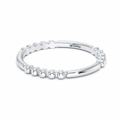 Vera Silver Ring - White Gold - Image 3
