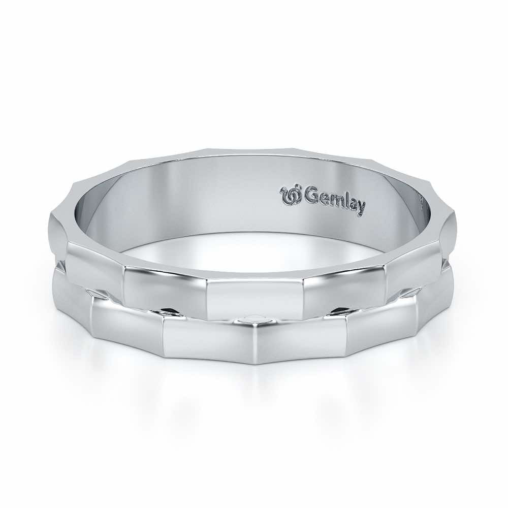 Odessa Silver Ring - White Gold - Image 3