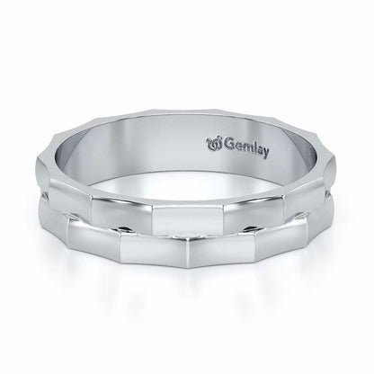 Odessa Silver Ring - White Gold - Image 3