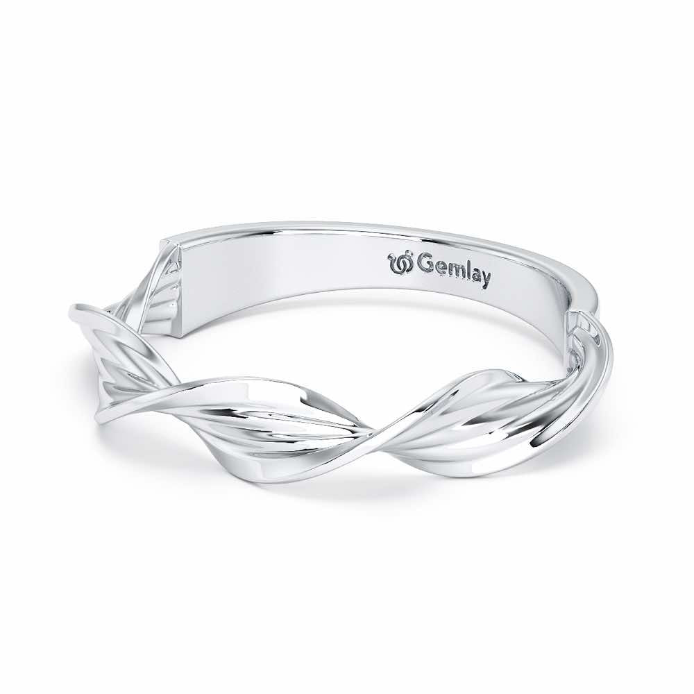 Evangeline Silver Ring - White Gold - Image 3