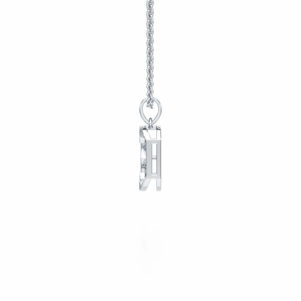 Silver Whisper Silver Pendant - White Gold - Image 4