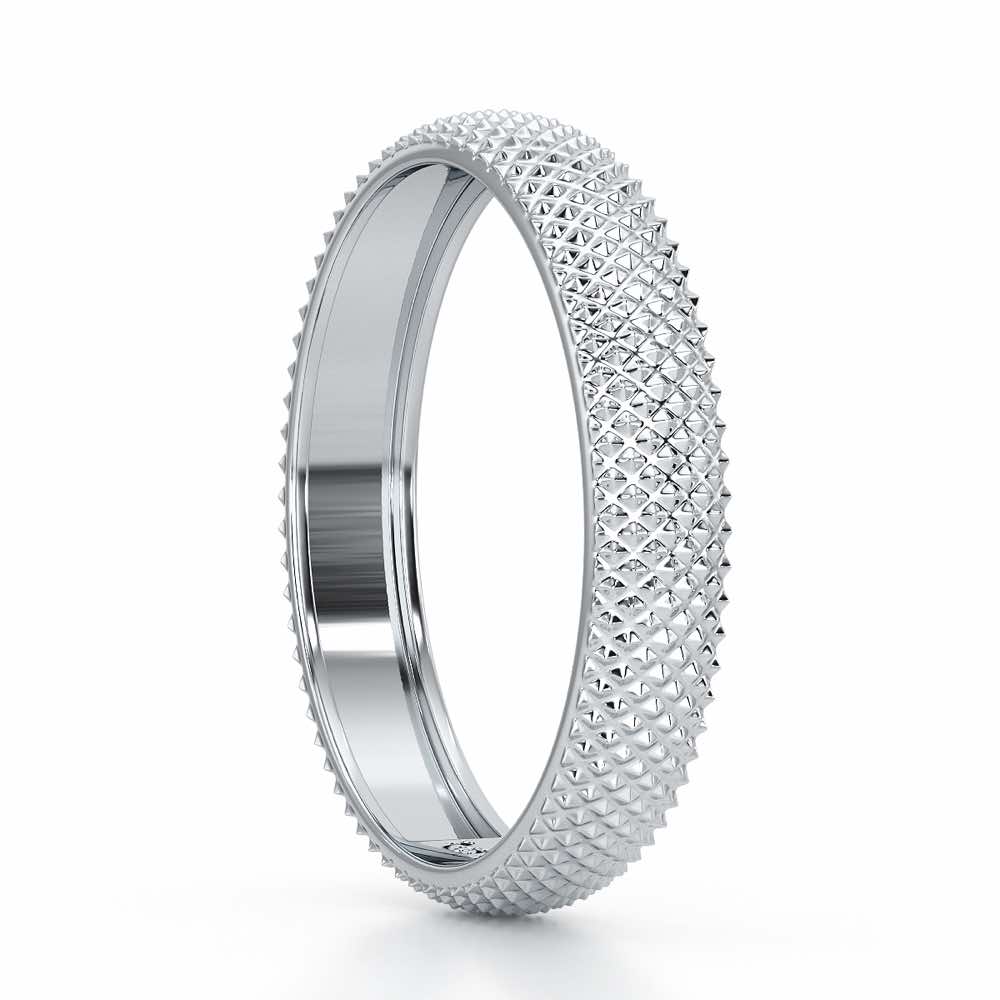 Melis Silver Ring - White Gold - Image 4