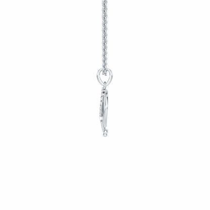 Khalsa Meher Silver Pendant - White Gold - Image 4