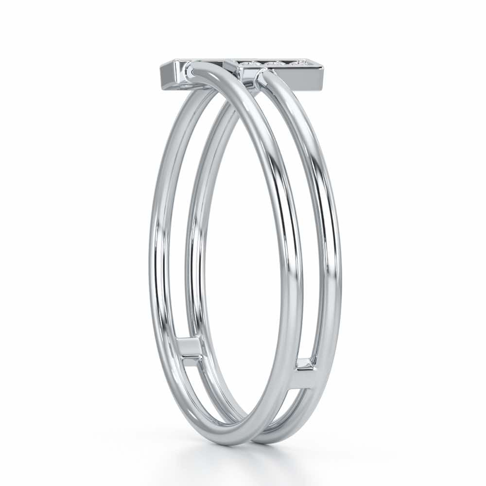 Flawless Slay Silver Ring - White Gold - Image 4