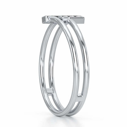 Flawless Slay Silver Ring - White Gold - Image 4