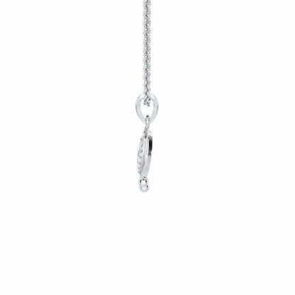 Khalsa Divine Silver Pendant - White Gold - Image 4