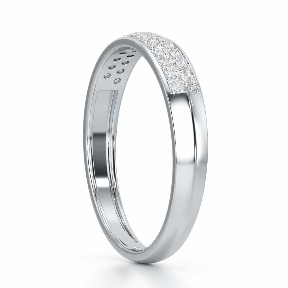 Genesis Elegance Silver Ring - White Gold - Image 4