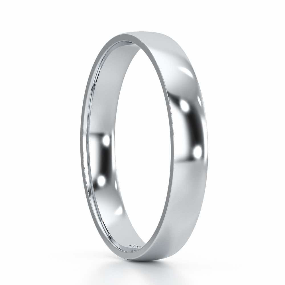 Bliss Aura Women Silver Ring Band - White Gold - Image 4