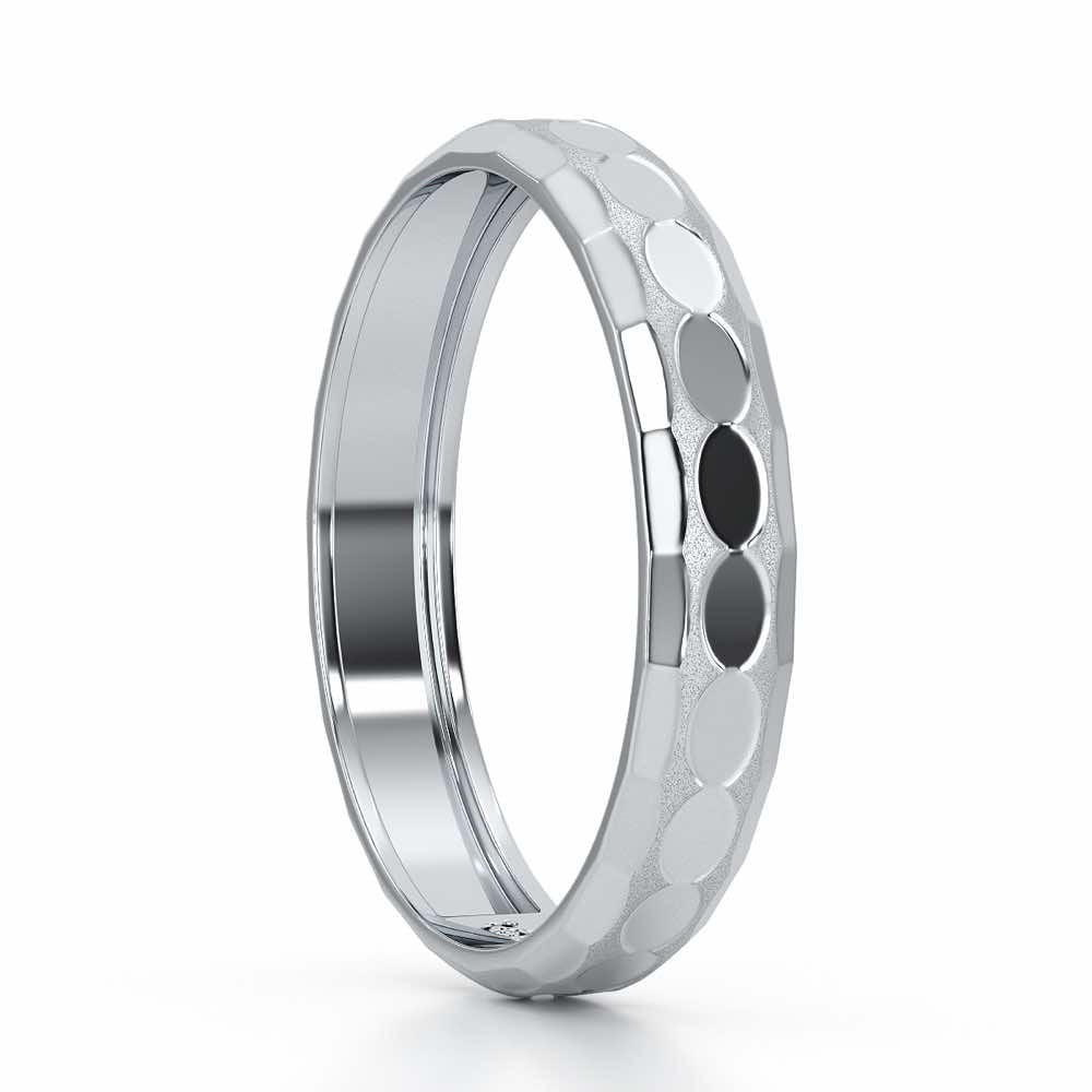 Talia Silver Ring - White Gold - Image 4
