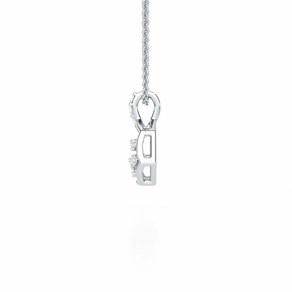 Silver Dawn Silver Pendant - White Gold - Image 4