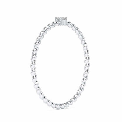 Glow Muse Women Silver Ring - White Gold - Image 4