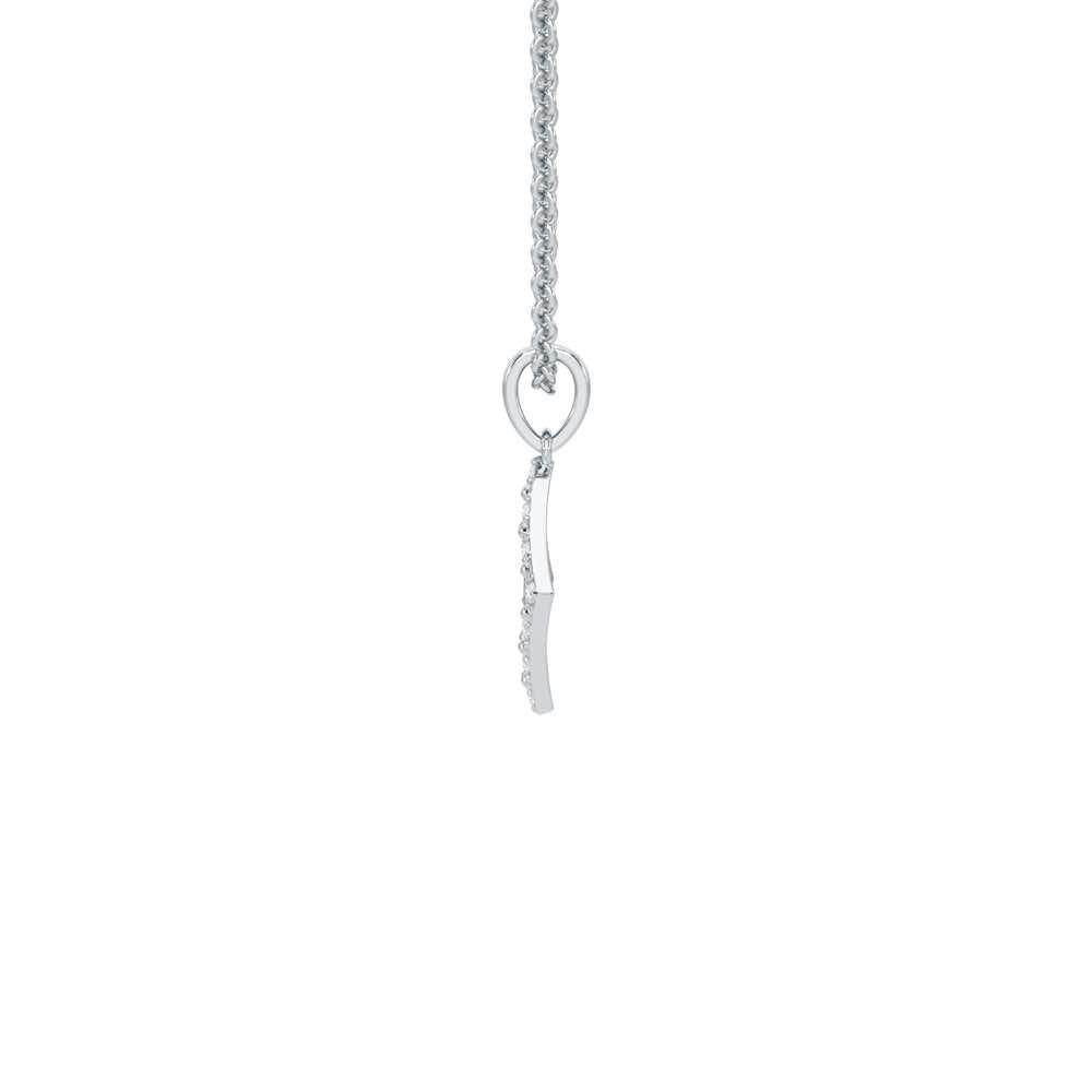 Divine Onkar Silver Pendant - White Gold - Image 4