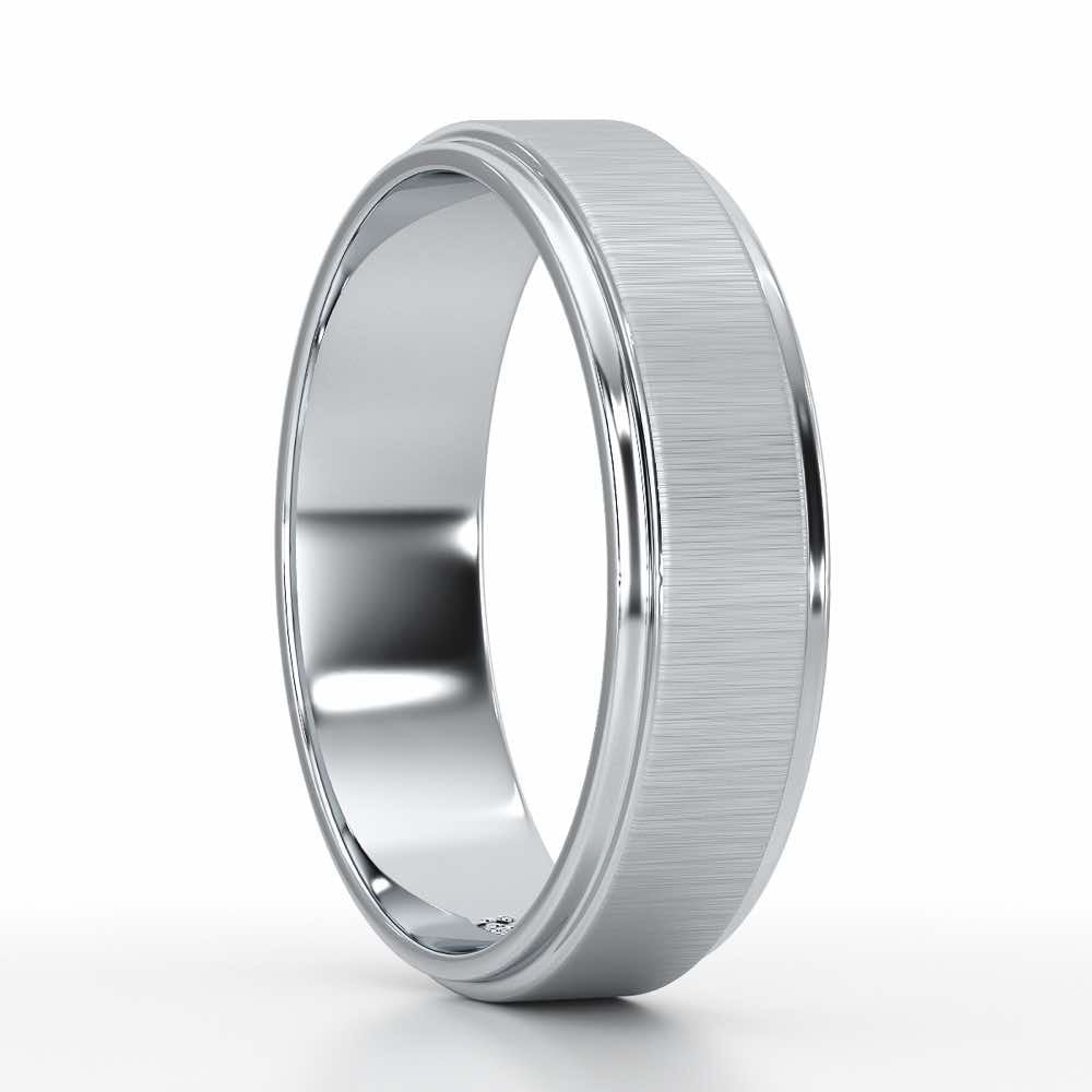 Ryker Glow Ring For Men - White Gold - Image 4