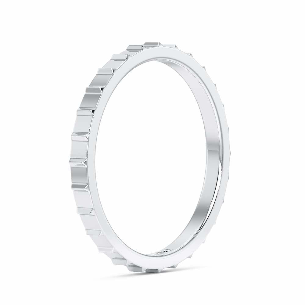 Alina Silver Ring - White Gold - Image 4