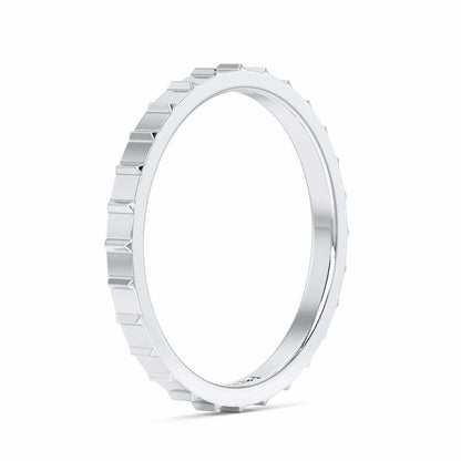 Alina Silver Ring - White Gold - Image 4